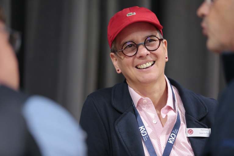 Marilla Bax ist stellvertretende Vorstandsvorsitzende des Service-Verbands KVD